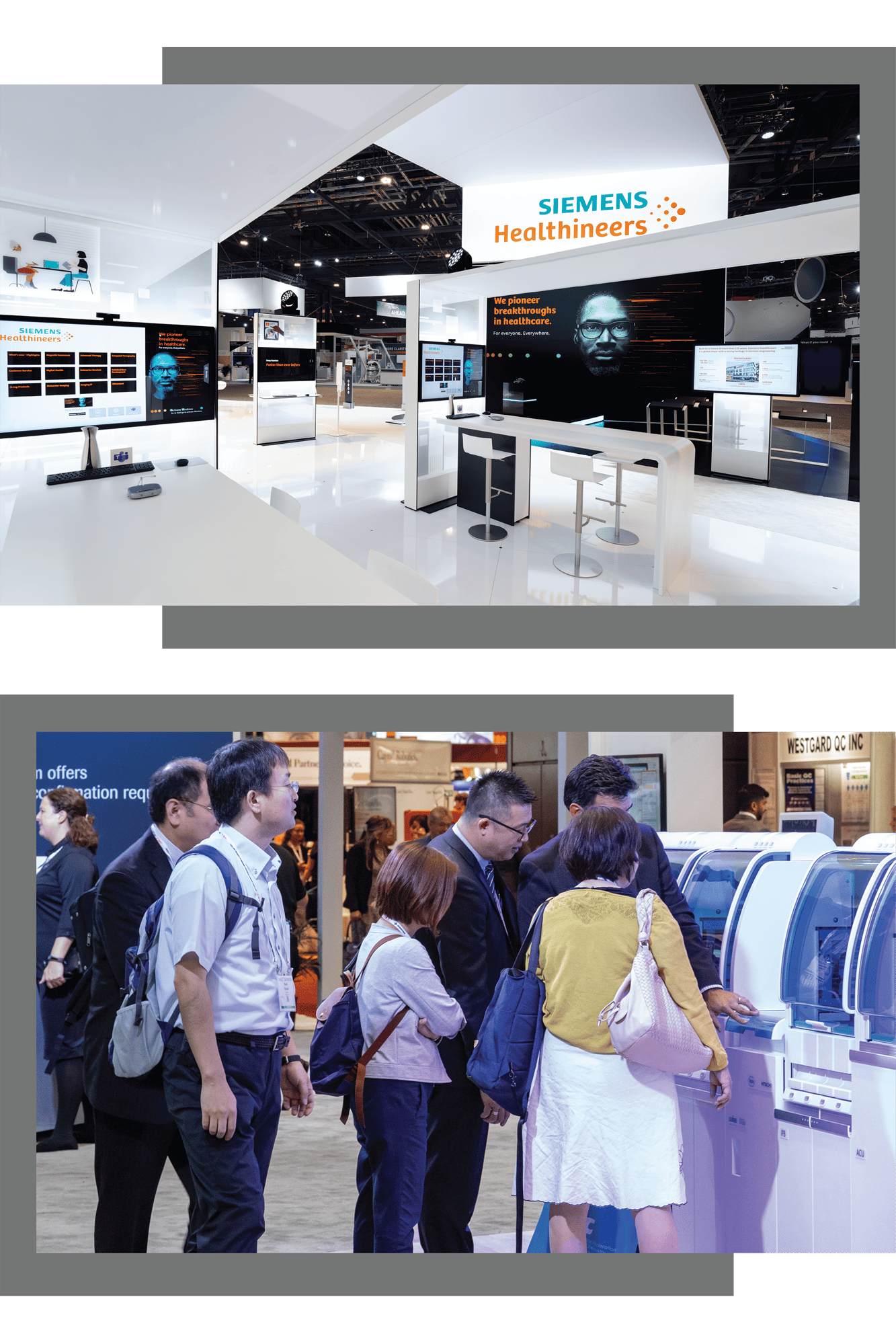 ADLM trade show event