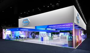 ADLM exhibit booth