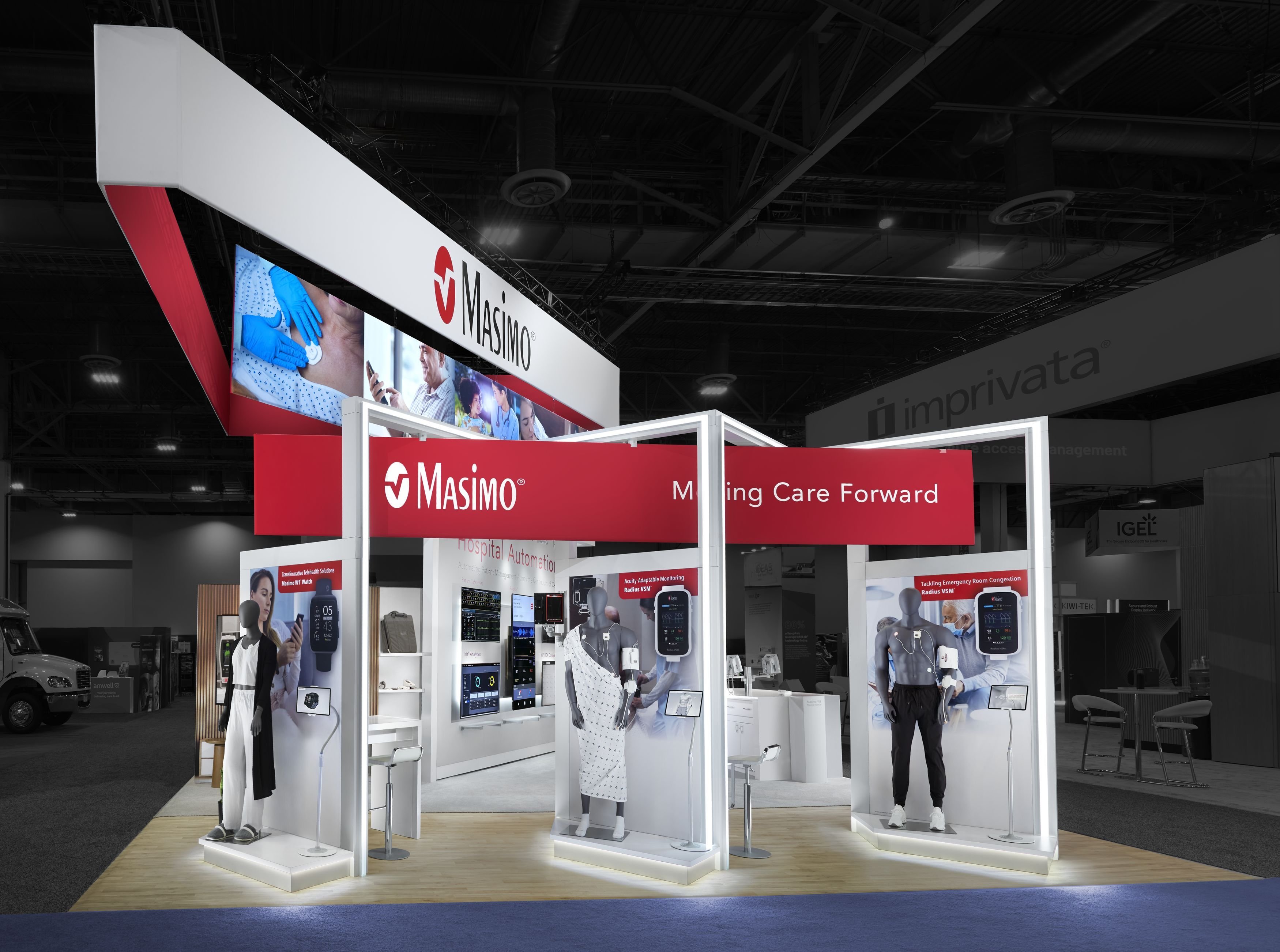 ASCO booth rental and custom exhibit services for healthcare exhibitors