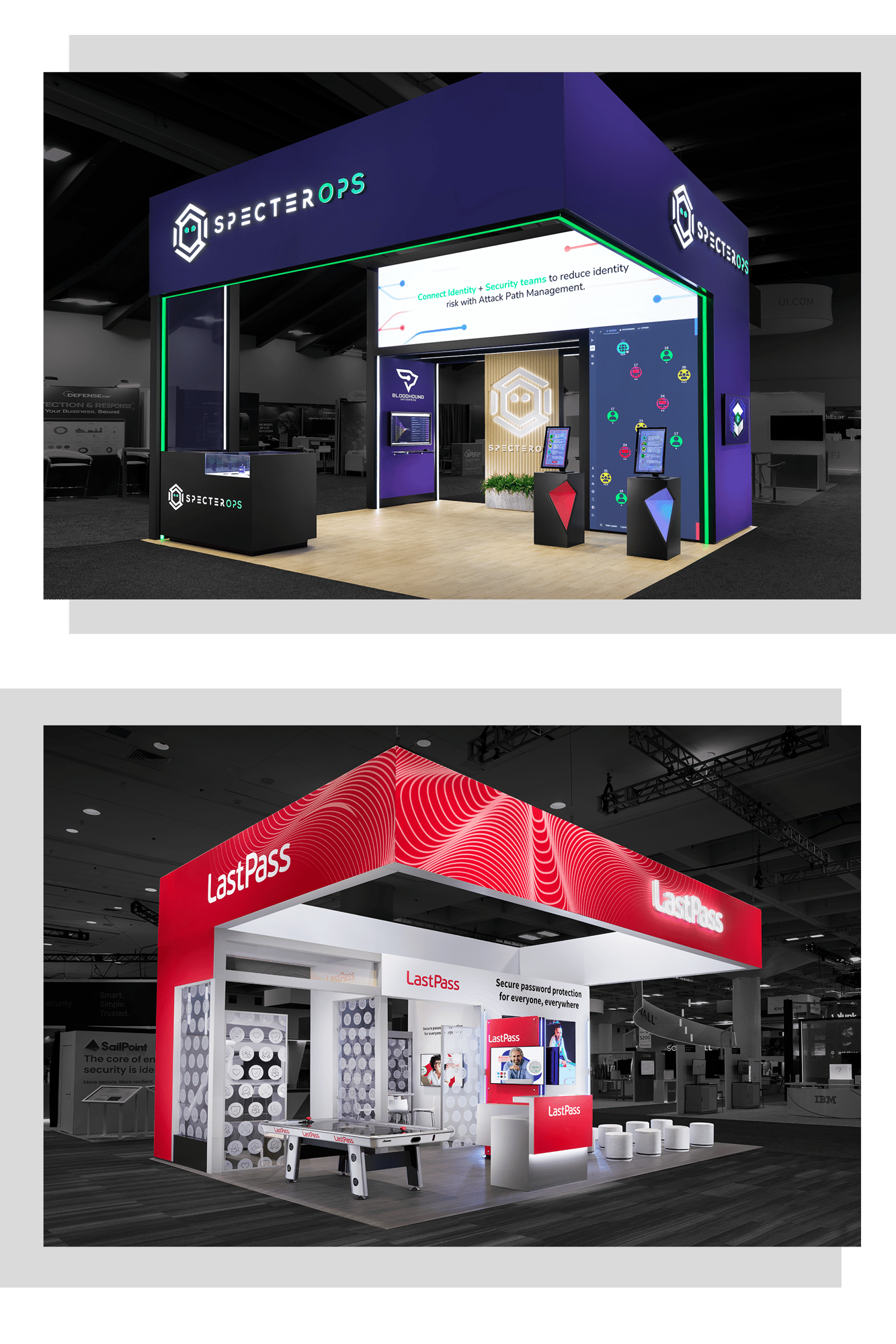 AWS Re:Invent Trade Show Exhibits, AWS Re:Invent Trade Show Exhibit, AWS Re:Invent AWS Re:Invent Trade Show Exhibits, AWS Re:Invent Trade Show Exhibit, AWS Re:Invent