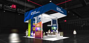 Award-Winning Burns & McDonnell Booth at DistribuTECH 2025 Showcasing Bold Design and Engagement