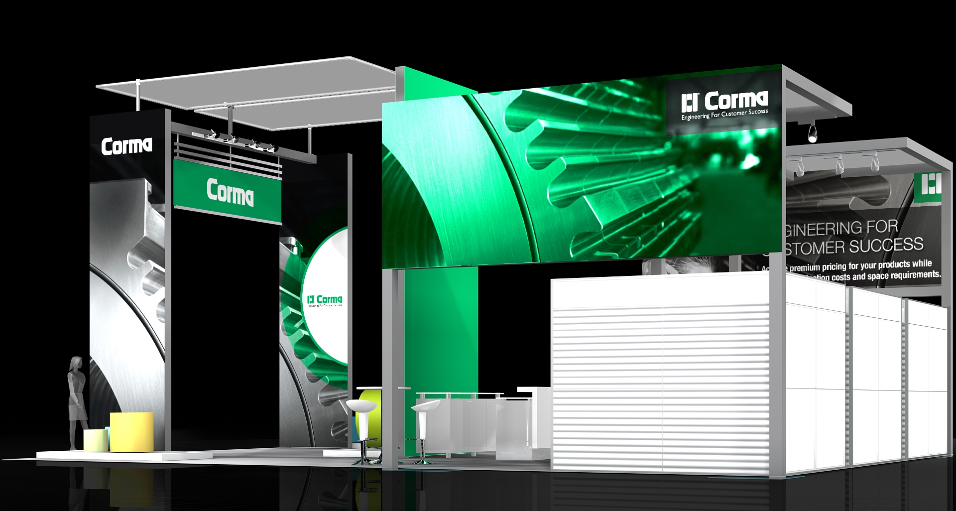 NPE booth rental and custom exhibit services for industrial exhibitors