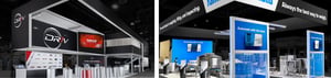Custom NPE trade show exhibits and large-scale booth designs for NPE 2027