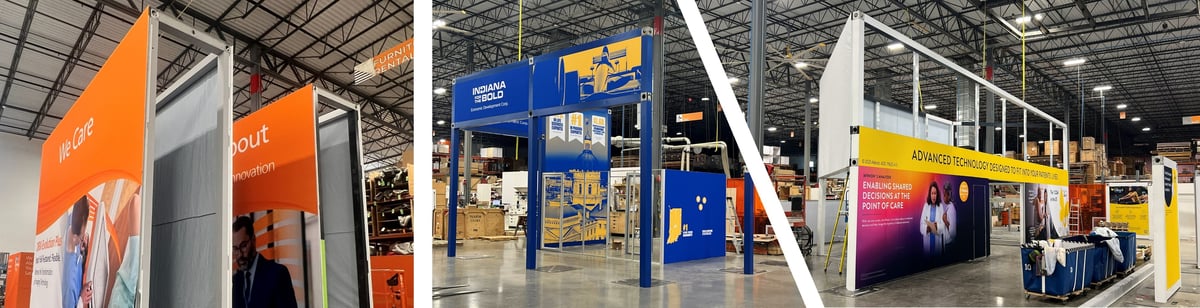 Exhibit Graphics On-Site Fit & Finish in facility Exhibit Graphics On-Site Fit & Finish in facility