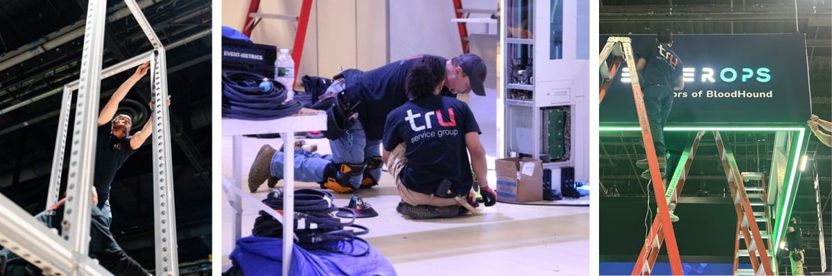 Trade Show Install and Dismantle Crew