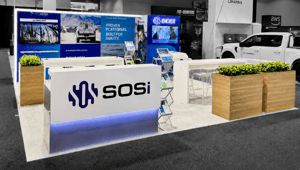 SOSi Modular 20x20 Trade Show Exhibit