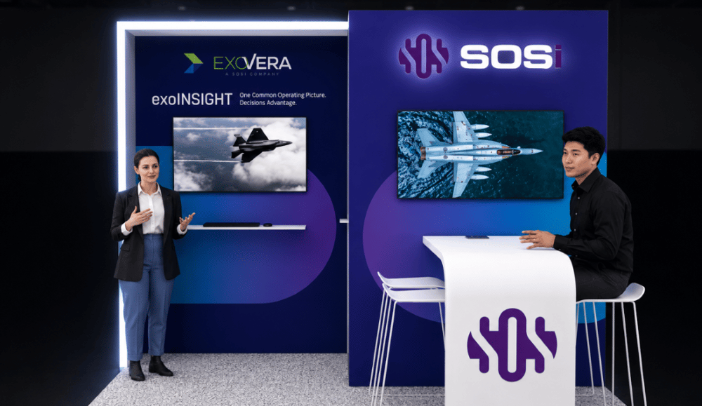 SOSi Modular 10x10 Trade Show Booth